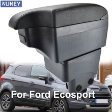 Armrest Case For Ford Ecosport 2013 - 2017 New Black Central Store Box 2014 2015 2024 - buy cheap
