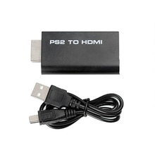 Аудиоадаптер для PS2 в HDMI HD, кабель для вывода видео/аудио сигналов AV, HDTV дисплей PS2 2024 - купить недорого