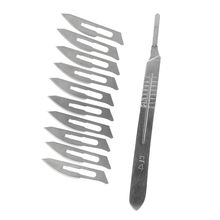 BENGU Scalpel Cutting Knife With 10pcs Sculpting Blades 23# DIY Cutter Engraving Craft Carving PCB Repairing Hand Tools Kit 2024 - buy cheap