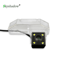  Car CCD 4LED Night Vision Backup Rear View Camera Waterproof Parking Assistant For Mazda 6 2009 2010 2011 2012 2013 2014 RX-8 2024 - buy cheap