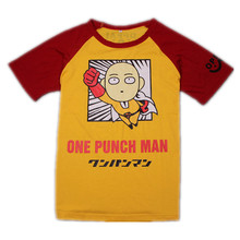 Camiseta de One Punch para hombre, ropa de calle de algodón puro, tops de anime Oppai, camisetas informales unisex con cuello redondo, ropa para hombre 2024 - compra barato