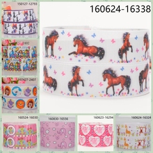 10yards -different sizes -cute cartoon ribbon printed Grosgrain ribbon 150127-12793 2024 - buy cheap