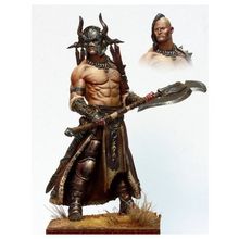 Figura de resina balança 1/24 guerreiro inverno 75mm 2024 - compre barato