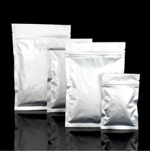 100pcs Small Pure aluminum Zip lock zipper bag flat aluminum foil bags food bags sealed Food pa Bag With Valve 2024 - buy cheap