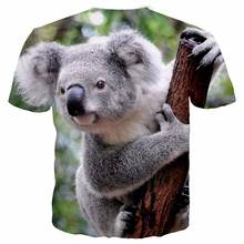 Футболка PLstar Cosmos, летняя футболка с 3d принтом в виде животных, Повседневная футболка для мужчин и женщин 2024 - купить недорого