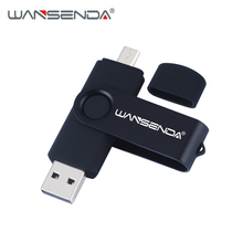 WANSENDA USB Flash Drive 128GB 64GB for Android Phones OTG Pen Drive 32GB 16GB USB 2.0 Pendrive 8GB 4GB Full Capacity USB Stick 2024 - buy cheap