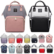 Bolsa mamãe e maternidade grande, bolsa para fraldas de bebê fashion, maternidade, design para amamentar 2024 - compre barato