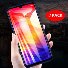 2 Packs Full cover Tempered Glass for Xiaomi Redmi note 7s Screen Protector 9H on Phone Protective Glass for Redmi note 7s Glass 2024 - buy cheap