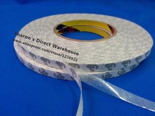 1x 10mm*50 Meters 3M 9080 2 Sides Adhesive Tape High Temperature Resist for LED Strip, Auto Anti-bump Strip Adhesive 2024 - buy cheap