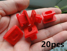 20x for BMW E46 E65 E66 E83 X3 Red Interior Dash Insert Grommets Trim Clips 2024 - buy cheap