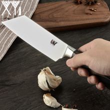 XYj Kitchen Stainless Steel Chef Beef Knife Color Wood Handle Multifunction Cleave Chopping Knife Steak Meat Cooking Tools 2024 - buy cheap