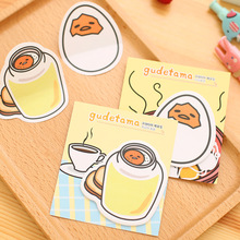Kawaii Cute Sticky Note Cartoon Egg Anime Memo Pad School Sticker Notepad Post Planner Tab Stationery Office Decoration Memopad 2024 - buy cheap