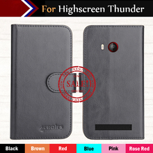Factory Direct! Highscreen Thunder 5.5" Case 6 Colors Dedicated Ultra-thin Leather Exclusive Special Phone Cover Cases+Tracking 2024 - buy cheap