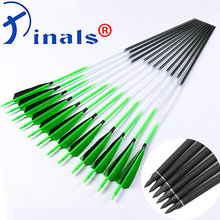 Pinals Carbon Arrows Spine 300 340 400 500 600 ID6.2mm индейки лопатки составные Рекурсивные луки для охоты 2024 - купить недорого