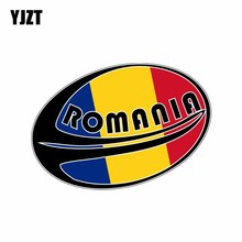 YJZT-pegatina para casco de bicicleta y coche, 13,9 CM x 9,1 CM, Bandera de Hungría, 6-2061 2024 - compra barato