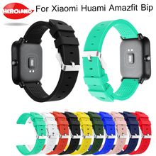 Correas de repuesto para relojes inteligentes Xiaomi, repuesto de correa de silicona para relojes inteligentes Xiaomi Huami Bip, BIT PACE Lite, Youth 2024 - compra barato