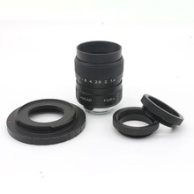 25mm f/1,4 C 1/2 en miniatura SLR lente para Nikon 1 Montaje N1 Cámara J1 J2 J3 V1 V2 S1 + 2 Macro anillo 2024 - compra barato