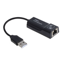 USB 2.0 10/100Mbps Ethernet RJ45 External Network Card LAN Adapter 2024 - buy cheap