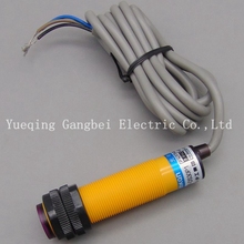 Interruptor fotoeléctrico E3F-DS30P1, 30 cm, difusa ajustable, línea dc, tres PNP, normalmente abierto 2024 - compra barato