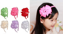 20 pcs de alta qualidade da fita neon 4 "pinwheel hair bows hairband para meninas boutique acessórios para o cabelo headbands fj3142 duro 2024 - compre barato