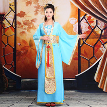 Disfraz de Hanfu para mujer, traje tradicional chino de alta calidad, disfraz de princesa de la folklórico de China, para Cosplay, 18 2024 - compra barato
