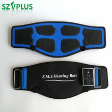 EMS Electric Slim Belt Heating Myostimulator Abdominal Belt Stimulation TENS Physiotherapy Massager Pulse Muscle Acupuncture 2024 - buy cheap