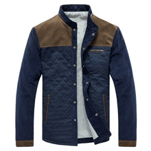 Lançamento 2019 venda quente jaqueta masculina casual retalhos casaco masculino tamanhos 2024 - compre barato