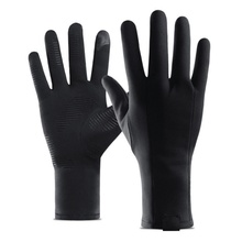 Women Men Warm Winter Bike Gloves Thermal Touch Screen Full Finger Cycling Gloves Windproof Long Gloves Black 2024 - buy cheap