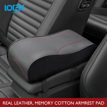 Genuine Leather Universal Auto Armrests Car Center Console Arm Rest Seat Car Armrest Pad Box Pad Vehicle Protective Car Styling 2024 - buy cheap