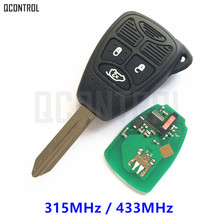 QCONTROL Remote Key 3 Buttons for Chrysler 200 300 Aspen Pacifica PT Cruiser Sebring Town & Country Keyless Entry Transmitter 2024 - buy cheap