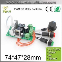 PWM DC Motor Controller 6V12V 24V Electric Drive Pusher Linear Actuator Motor Speed Regulator with Button and Positive Inversion 2024 - buy cheap