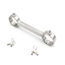 New Metal Spreader Bar Handcuffs For Sex Stainless Steel Hand Cuffs Bdsm Bondage Cuffs Adult Games Sex Toys For Couples 2024 - buy cheap