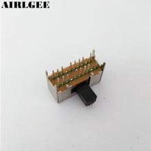 10 Pcs Panel PCB 16 Pin 3 Position 4P3T Mini Slide Switch Side Knob 0.5A 50V DC 2024 - buy cheap