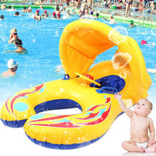 Inflatable Swimming Rings Child Kids Baby Safety Swimming Pool Children Water Play Games Seat Float Boat Summer Outdoor Beach 2024 - buy cheap