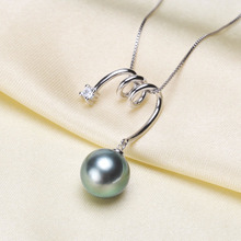 925 Sterling Silver Pearl Pendant Hot Cheap  Necklace Pendant Findings Jewelry Parts Fittings Women Accessories, 3pcs/lot 2024 - buy cheap