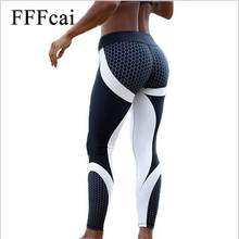 FFFcai Sexy Shaping Hip Yoga Pants Women Fitness Tights Workout Gym Running Bottom Slim Low Waist Sports Leggings Train Clothing 2024 - buy cheap