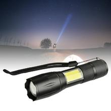 Mini LED Flashlight 8000 LM Zoomable Torch T6 LED 4 Modes Portable 18650 Battery Torch Focus Lamp For Cycling daily use 2024 - buy cheap