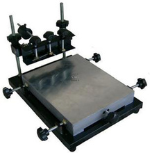 Free shipping manual stencil printer, T-shirt screen printing machine 440X320mm middle size 2024 - buy cheap