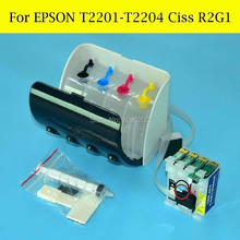 1 Set North America T220 T2201XL Ciss Continuous Ink Supply System For Epson WF-2650DWF WF-2660DWF WF2650/2660 Printer 2023 - buy cheap