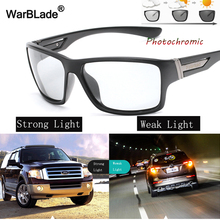 WarBLade Brand Photochromic Sunglasses Polarized Chameleon Discoloration Sun glasses Men Driving Anti-glare Goggles Sunglasses 2024 - buy cheap