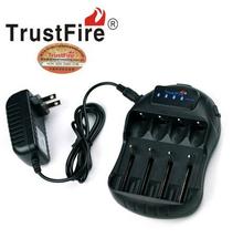 30 шт./лот TrustFire TR-009 цифровой умный светодиодный дисплей интеллектуальное зарядное устройство с usb-портом для зарядки 18650 14500 AA/AAA 2024 - купить недорого