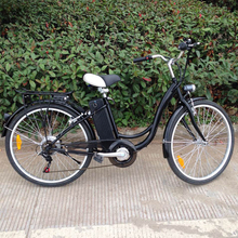 26 polegadas bicicleta elétrica 7 velocidade bicicleta removível bateria de lítio ebike dupla utilização de dois lugares bicicleta elétrica masculina e feminina 250w 2024 - compre barato