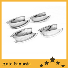 Chrome trim strips car accessories chrome door cavity cup cover - for BMW E90 3 Series- free shipping 2024 - buy cheap