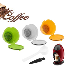 3 шт. многоразовые многоразового Кофе капсулы с кофе Кофе чайник Pod чашки Cafeteira Кофе фильтры для Nescafe машины 2024 - купить недорого