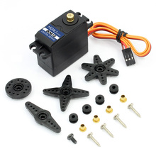 JMT-par de torsión D3615, 56G, 15kg Servo estándar Digital de engranaje de Metal, rotación de 180 grados, 4,8 v-7,2 v, para coche, barco, Robot, Dron 2024 - compra barato