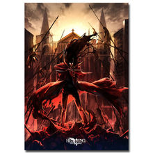 Hot New Game HELLSING Vampire Alucard-Silk Art Poster Wall Sticker Decoration Gift 2024 - buy cheap