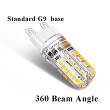 10pcs G9 LED Bulb 220V 110V 2.5W LED G9 Lamp 32LED Warm Cool Natural White 360 Beam Angle 2835 SMD Replace 20W Halogen Spotlight 2024 - buy cheap