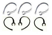 Set of 6 Replacement Bluetooth Ear Loop Hook Clip Clear/Black (6mm) 2024 - buy cheap