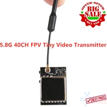 5.8G 40CH FPV Tiny Video Transmitter 25MW/200MW/600MW Switchable AV Wireless Transmitter With Microphone For FPV Racing Drone 2024 - buy cheap