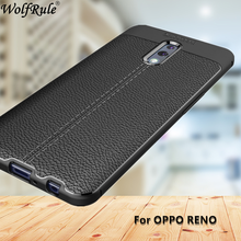 Oppo Reno Case Cover Fashion Lichee Style Silicone Shockproof Full Protective Case For Oppo Reno Cover Oppo Reno Case Wolfrule 2024 - buy cheap